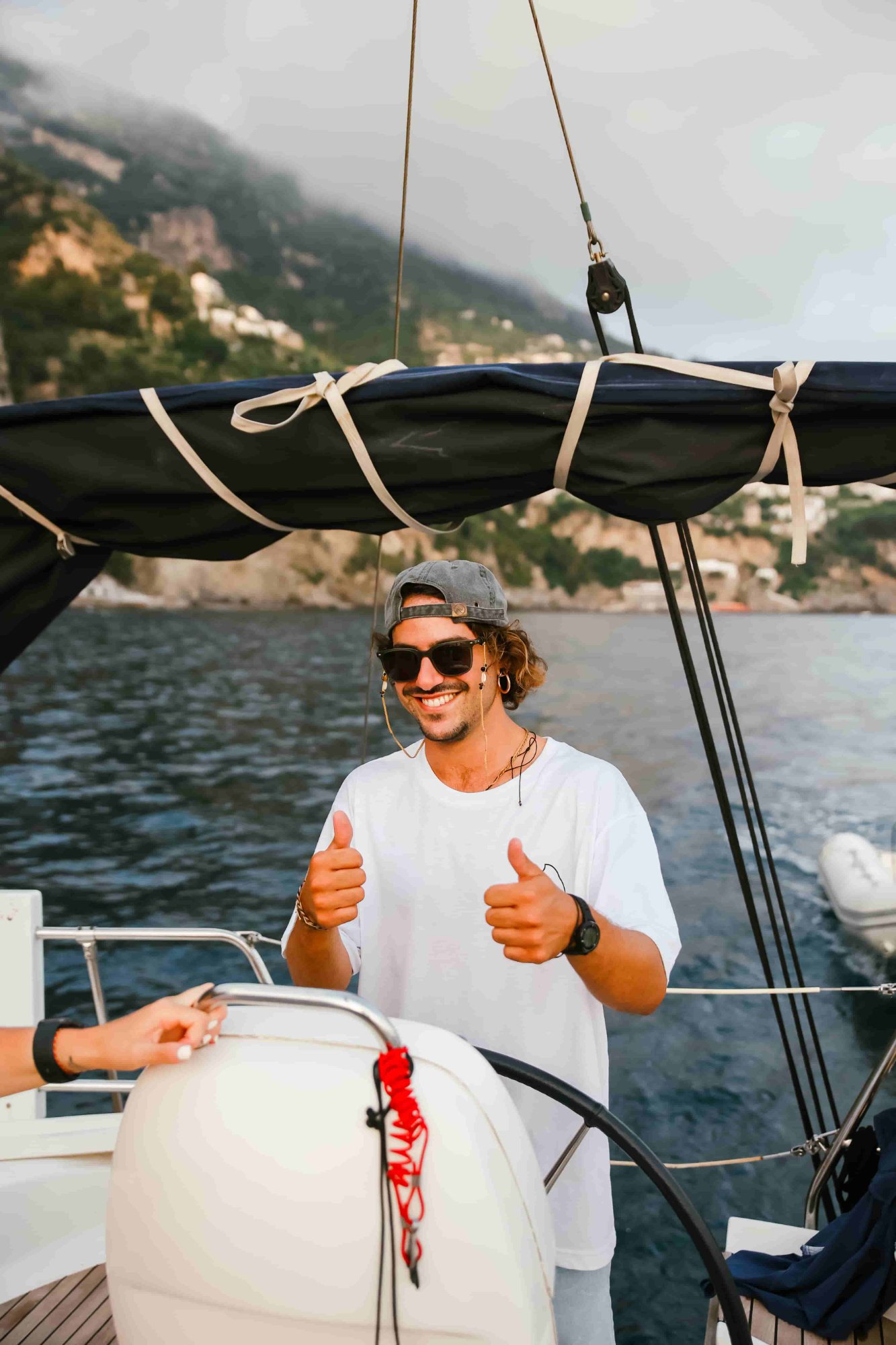 Skipper smiling